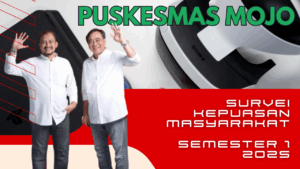 INDEKS KEPUASAN MASYARAKAT TAHUN 2025 SEMESTER I ( PUSKESMAS MOJO )